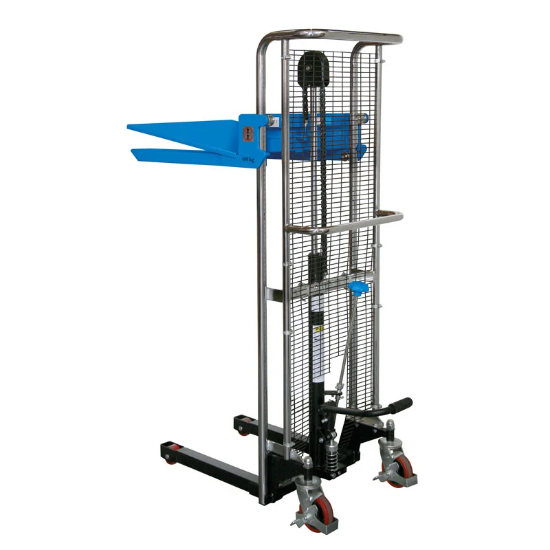 Fervi 0782 - Sollevatore per pallet con piattaforma e forche - transpallet con OMAGGIO