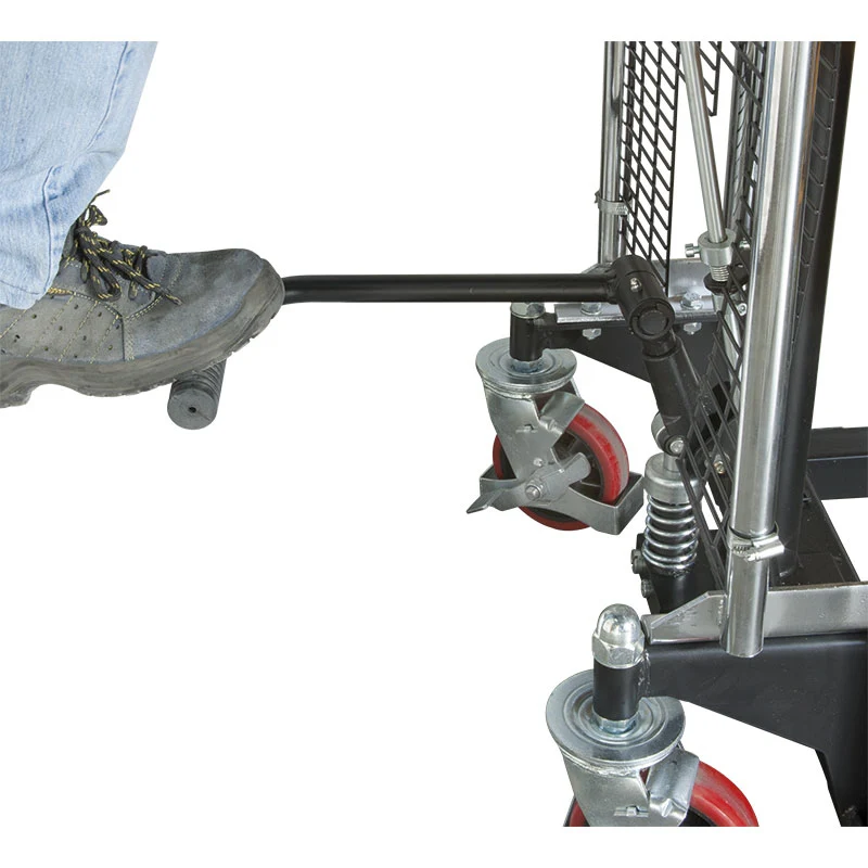 Fervi 0782 - Sollevatore per pallet con piattaforma e forche - transpallet con OMAGGIO