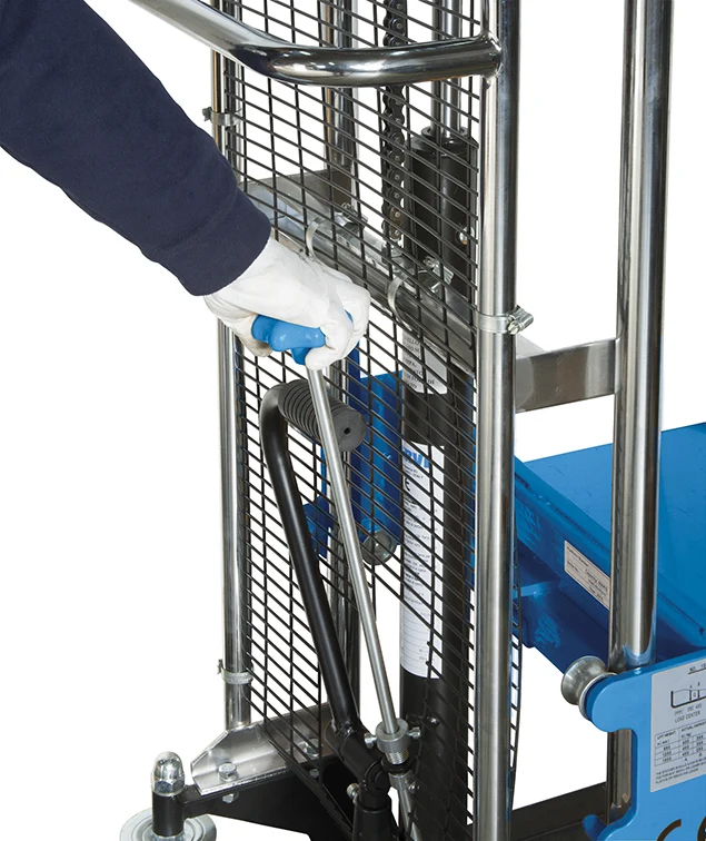 Fervi 0782 - Sollevatore per pallet con piattaforma e forche - transpallet con OMAGGIO