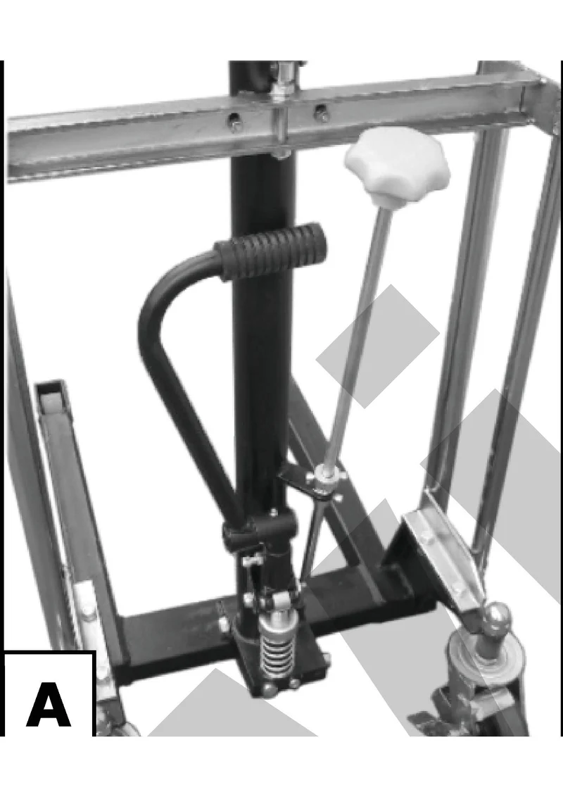 Fervi 0782 - Sollevatore per pallet con piattaforma e forche - transpallet con OMAGGIO