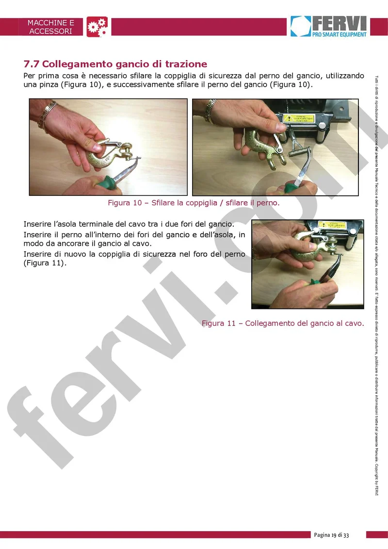 Fervi 0630/2200 - Argano elettrico a 12 v in corrente continua
