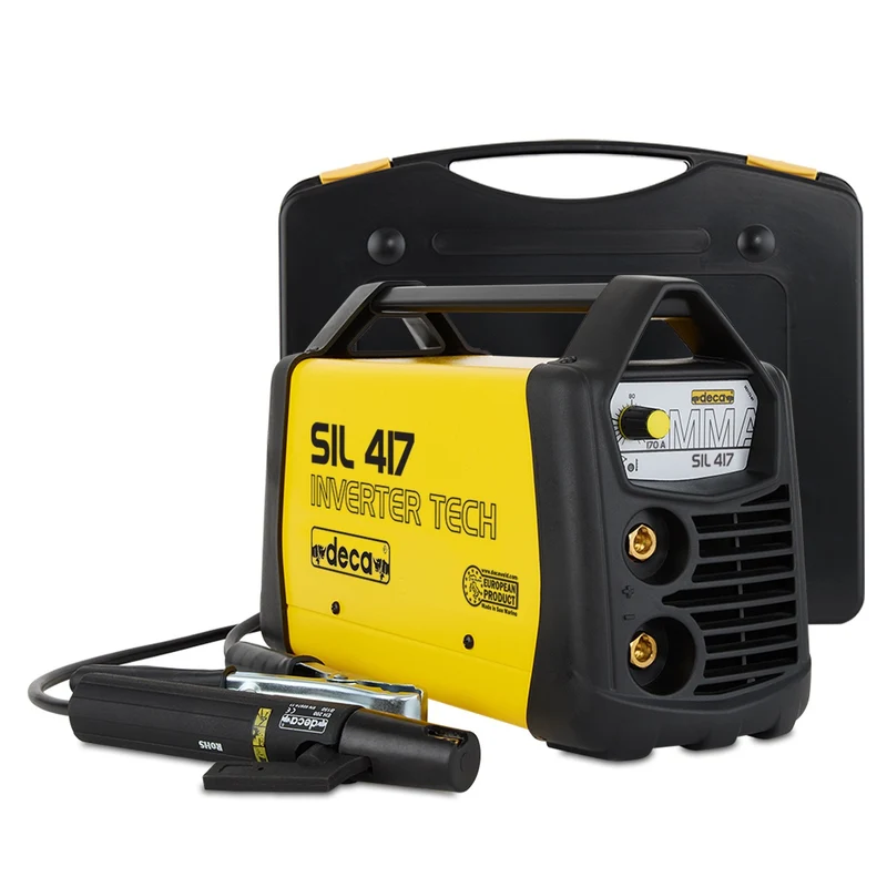 Deca SIL 417 - Saldatrice inverter (170 A) con KIT completo pronta all'uso