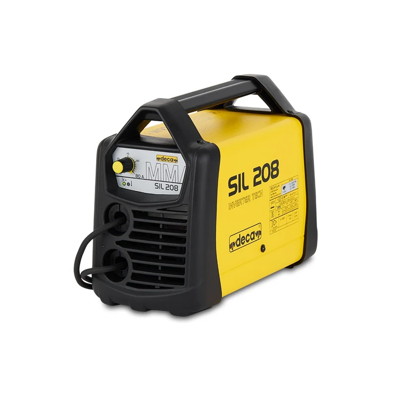 Deca SIL 208 Kit - Saldatrice ELETTRODO inverter (80 A) con KIT completo
