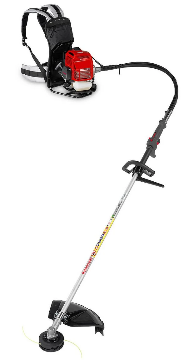 Decespugliatore a zaino professionale motore Kawasaki TJ45E, spalla spalleggiato DKZ5100