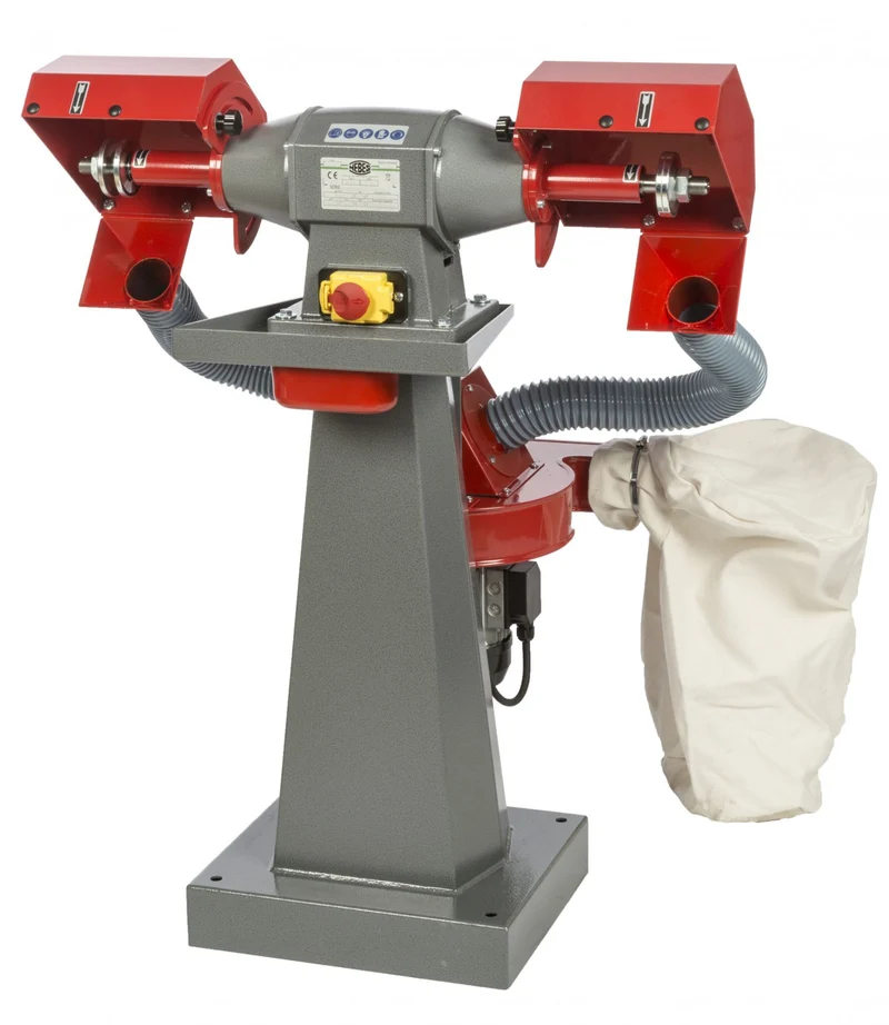 Pulitrice con aspiratore Nebes PEA-10 serie industriale in alluminio - 1,0 HP monofase