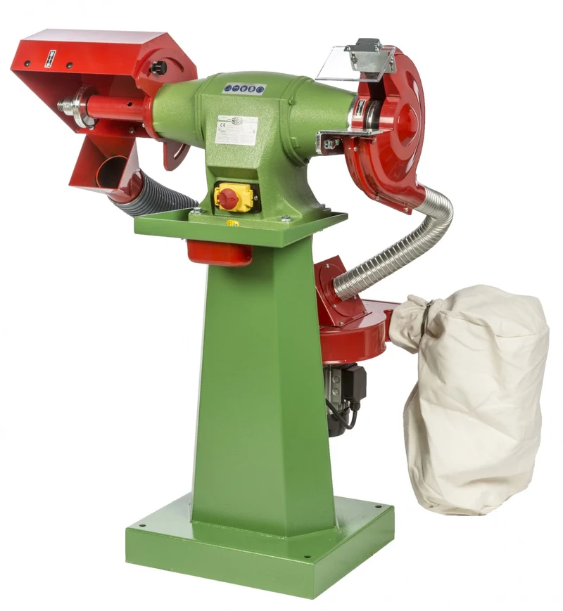 Combinata con aspiratore Nebes CA-10 serie industriale in ghisa - 1,0 HP monofase