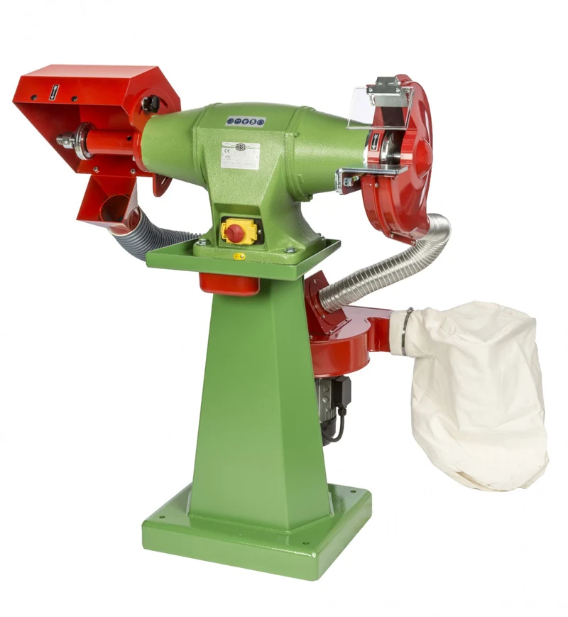 Combinata con aspiratore Nebes CA-7 serie industriale in ghisa - 5,0 HP trifase