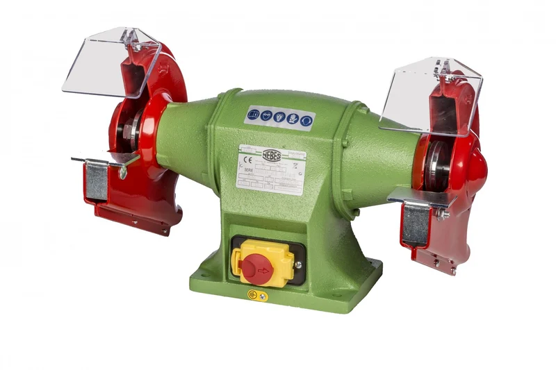 Smerigliatrice Nebes serie industriale in ghisa S-2 - 1,0 HP trifase