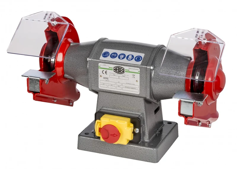 Nebes SE-9 - Smerigliatrice serie industriale in alluminio - 0,5 HP monofase