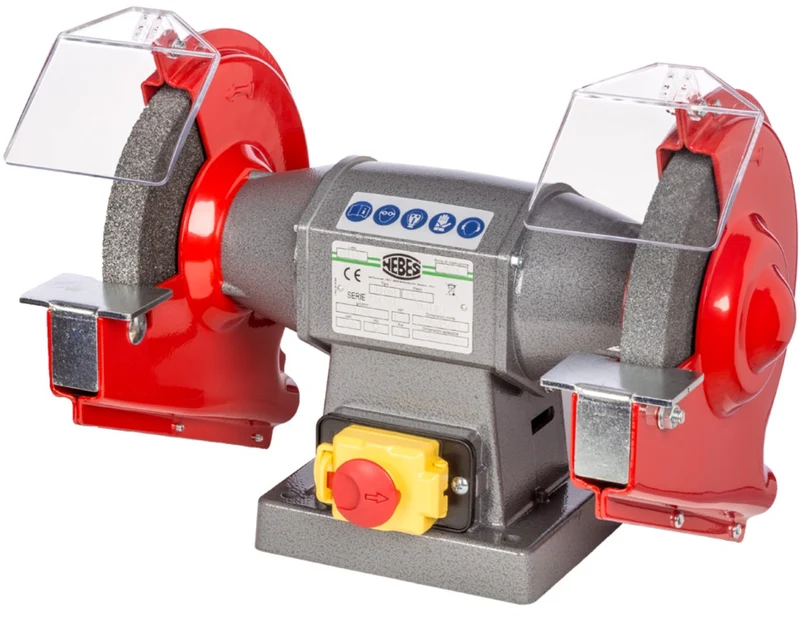 Smerigliatrice Nebes serie SPECIAL S-200T in alluminio - 1,0 HP trifase