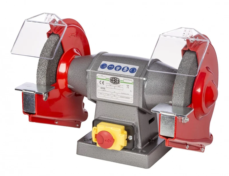 Smerigliatrice Nebes serie SPECIAL S-200M in alluminio - 0,9 HP monofase