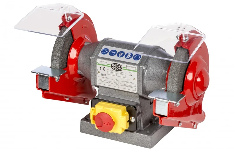Smerigliatrice Nebes serie SPECIAL S-150 in alluminio - 0,5 HP monofase