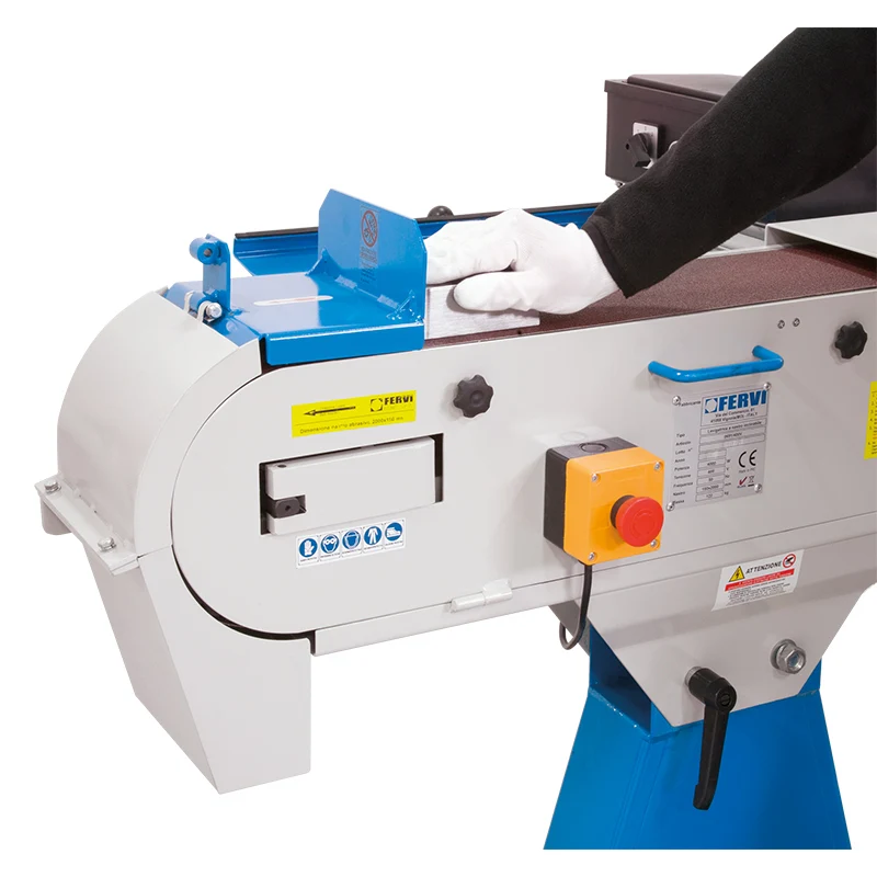 Fervi 0691/400V - Levigatrice a nastro inclinabile