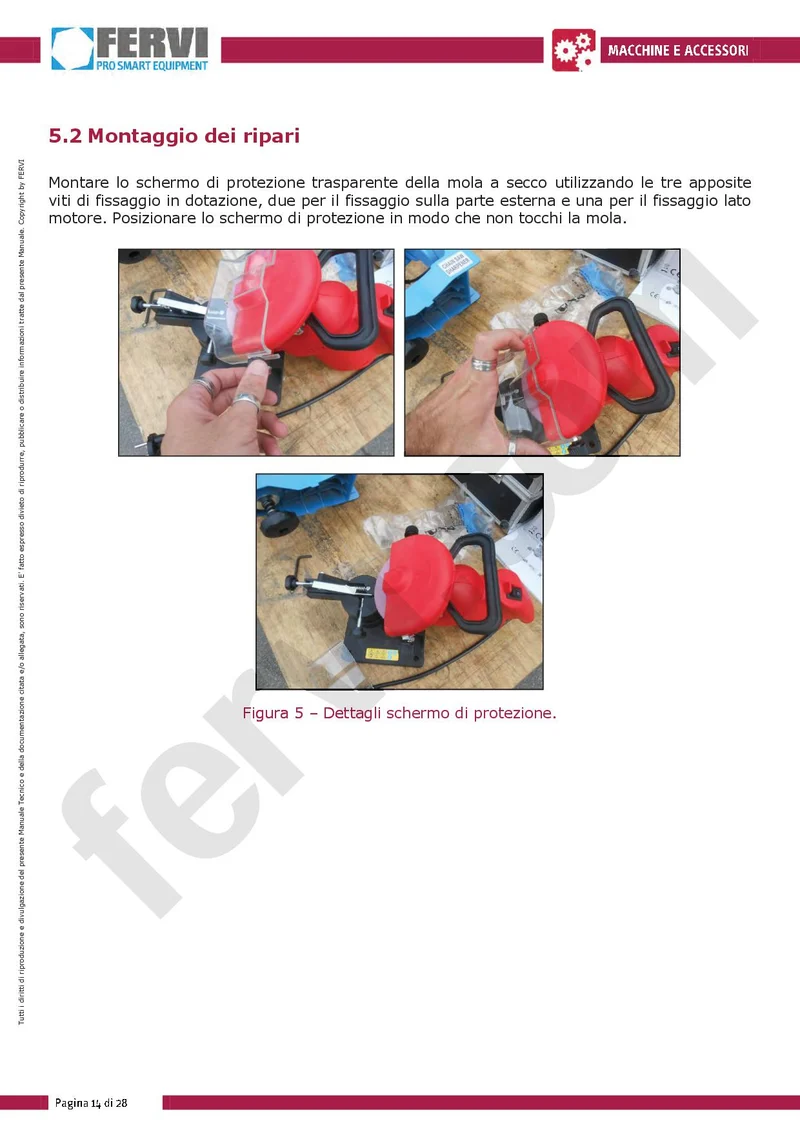Fervi 0502 - Affilacatene per motosega