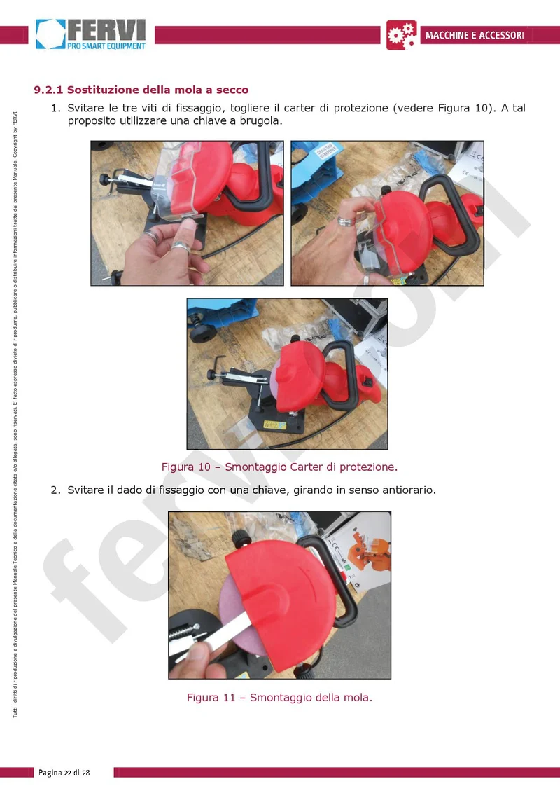 Fervi 0502 - Affilacatene per motosega