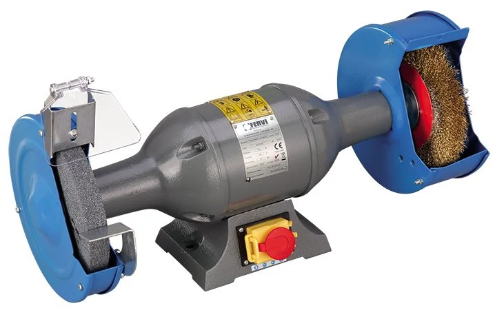 Fervi 0556 - Smerigliatrice combinata professionale con alberi lunghi