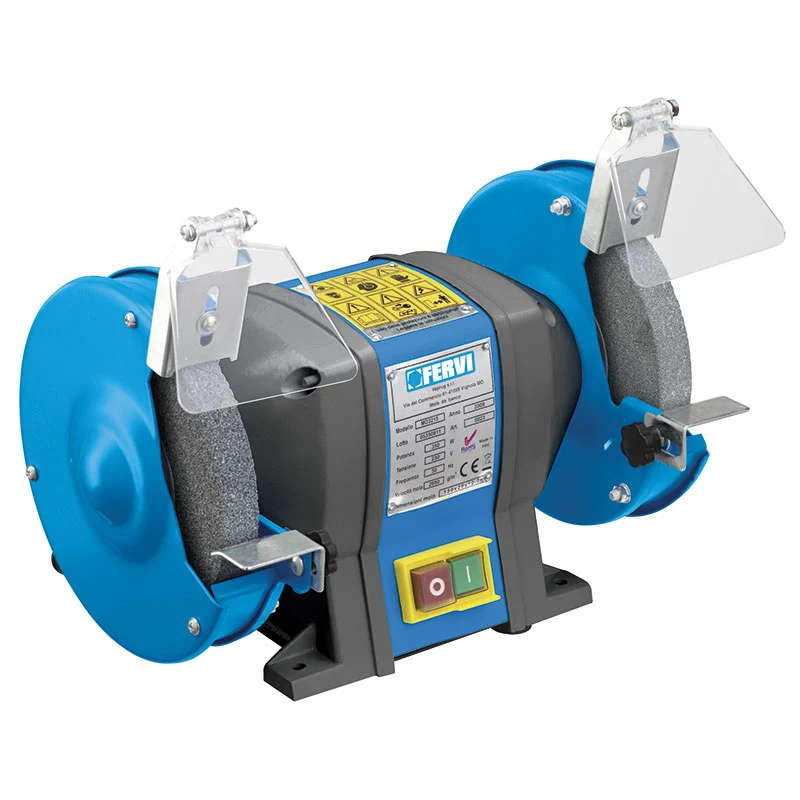 Fervi 0023 - Smerigliatrice da banco mola combinata 350W 150MM