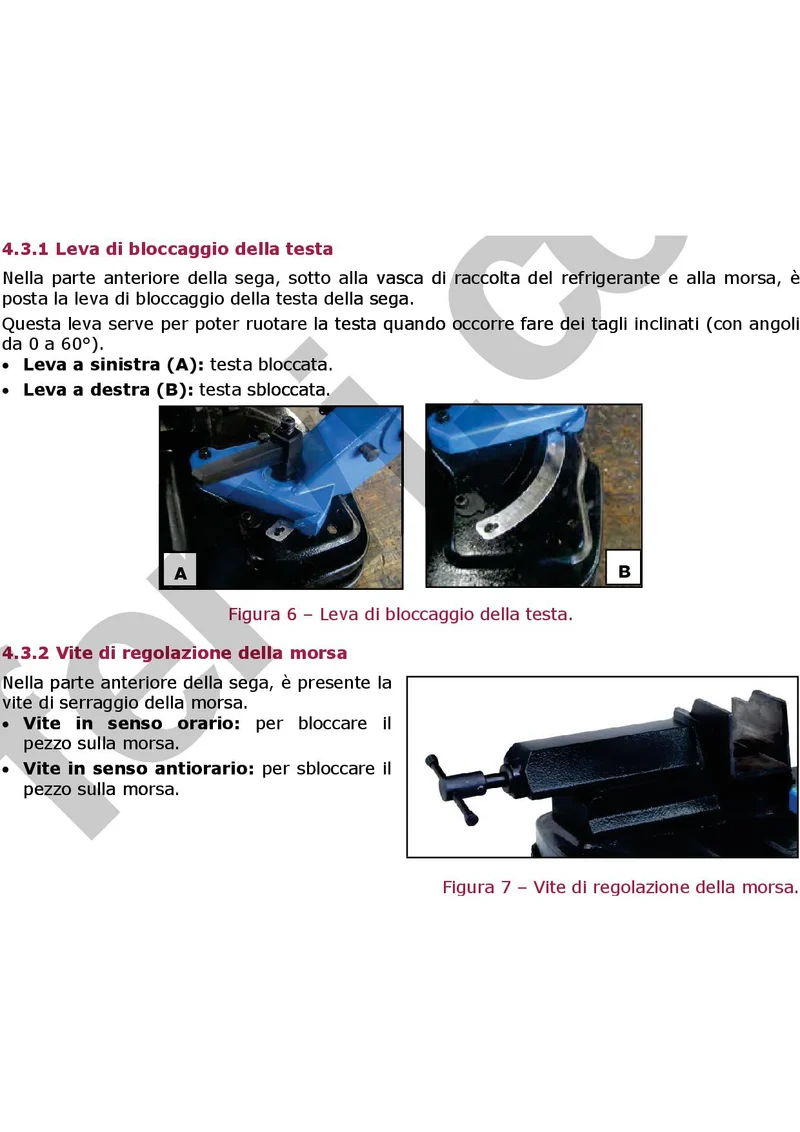 Fervi 0362 - Segatrice a nastro con motore INVERTER