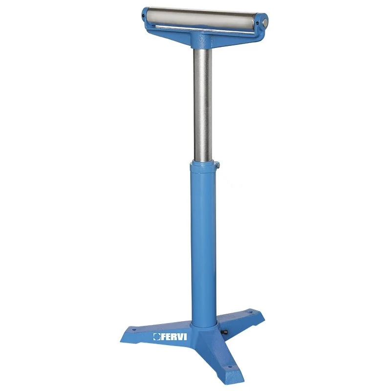 Fervi 0133 - Cavalletto a rullo rulliera professionale 60 Kg