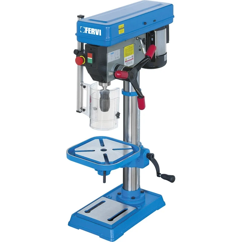 Fervi 0750 - Trapano da banco con trasmissione a cinghia 220V - 750W