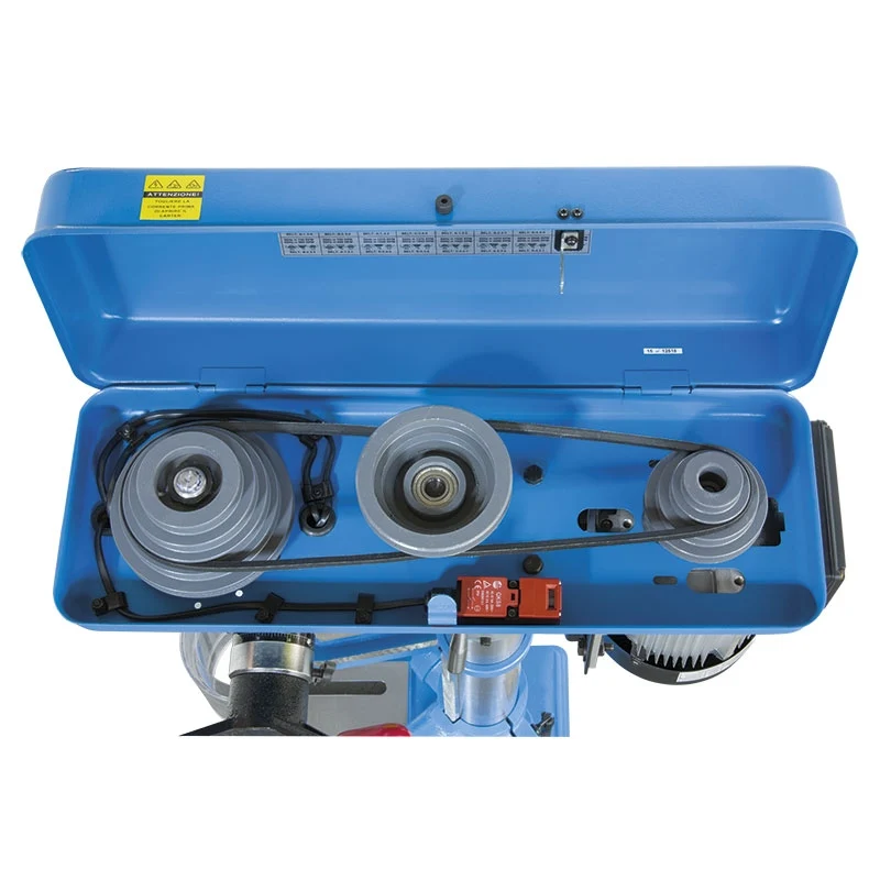 Fervi 0750 - Trapano da banco con trasmissione a cinghia 220V - 750W
