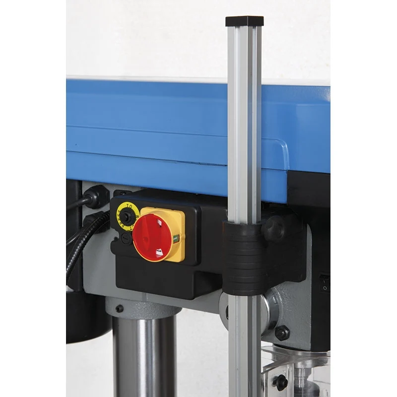 Fervi 0260 - Trapano da banco con trasmissione a cinghia 220V - 550W