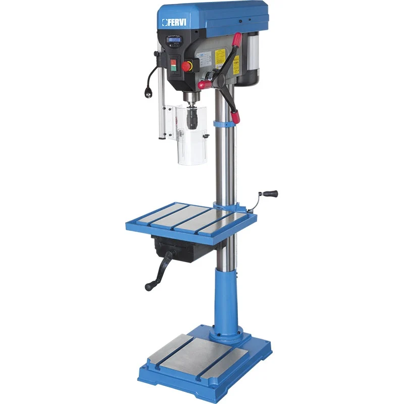 Fervi 0252/400V - Trapano a colonna con trasmissione a cinghia - 400 v