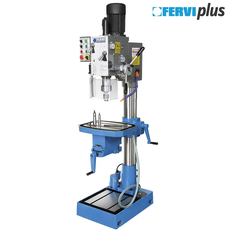 Fervi T066 - Trapano ad ingranaggi con discesa automatica - 400V