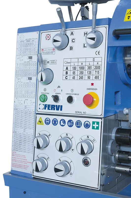 Fervi T070/400V3A - Tornio parallelo con visualizzatore