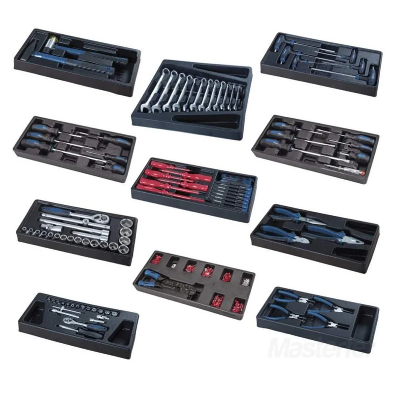 Scheppach TW1000 - Carrello attrezzi da officina porta utensili completo 263PZ