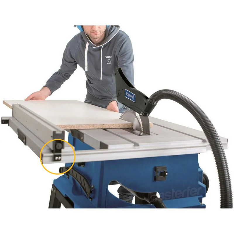 Scheppach HS105 - Banco sega circolare per legno D255