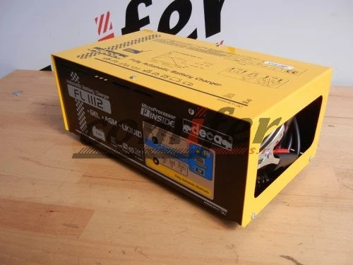 Caricabatterie mantenitore auto moto camion furgoni elettronico automatico 6-12V Deca FL 1112 (carica 11 A)