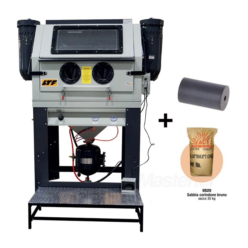 Asturo LTF KUS 3204990K - Sabbiatrice a cabina con aspiratore