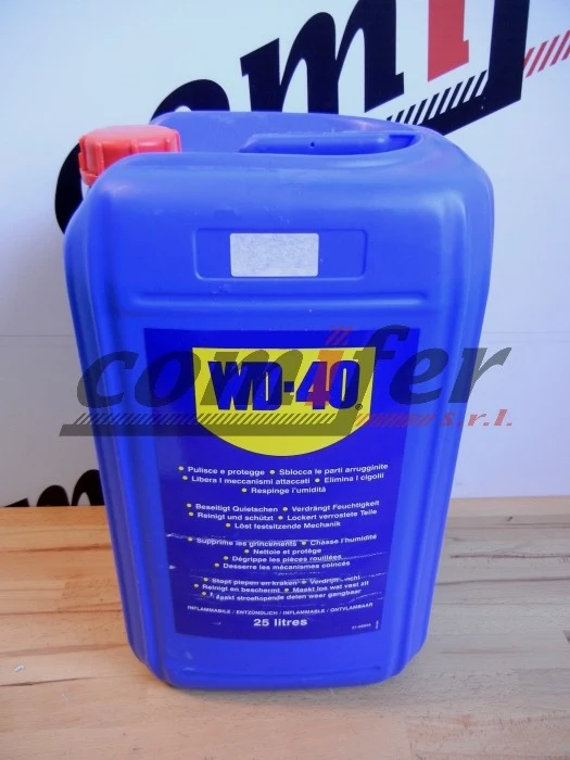 WD-40 Lubrificante Sbloccante Protettivo Pulitore 25lt