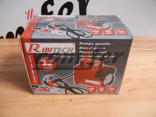 Pompa travaso gasolio autoadescante 12V Ribimex PRPG12V - senza tubi