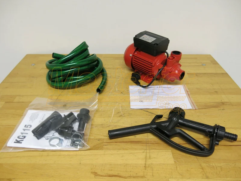 Pompa travaso gasolio Ribimex PRKG115 - con KIT pronta all'uso