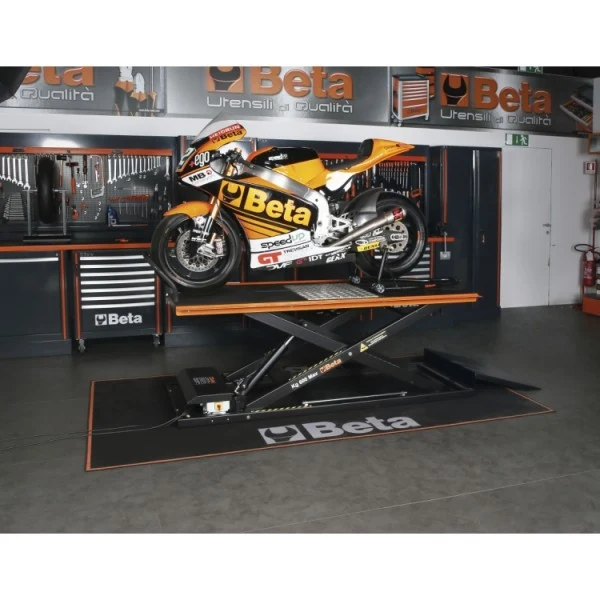 Beta 3050/600 - Sollevatore moto elettroidraulico da 600 kg - Arancione