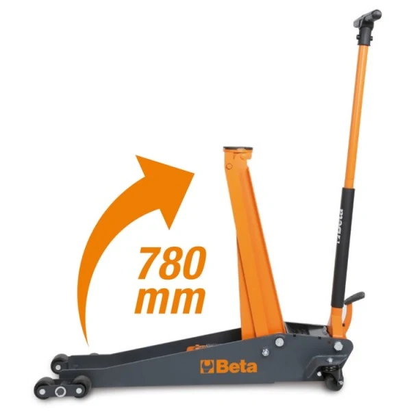 Beta 3030H/2T - Sollevatore idraulico grande alzata a 6 ruote da 2 tonnellate