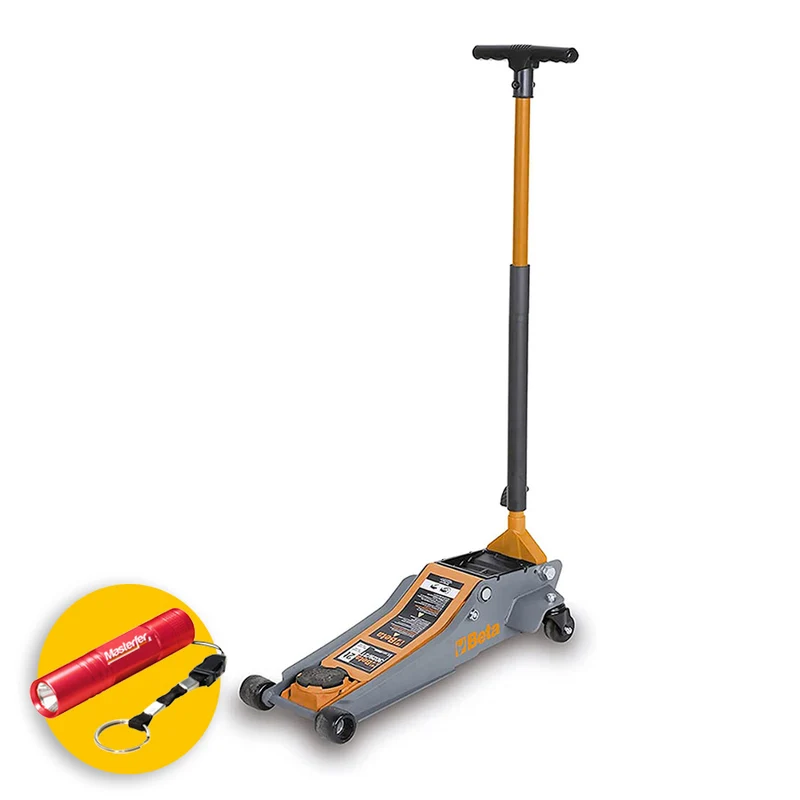 Beta 3029/2T - Sollevatore idraulico / cric ribassato a 4 ruote da 2 tonnellate