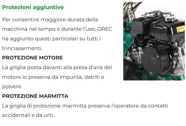 Trinciasarmenti Orec HR531GX - larghezza 52cm