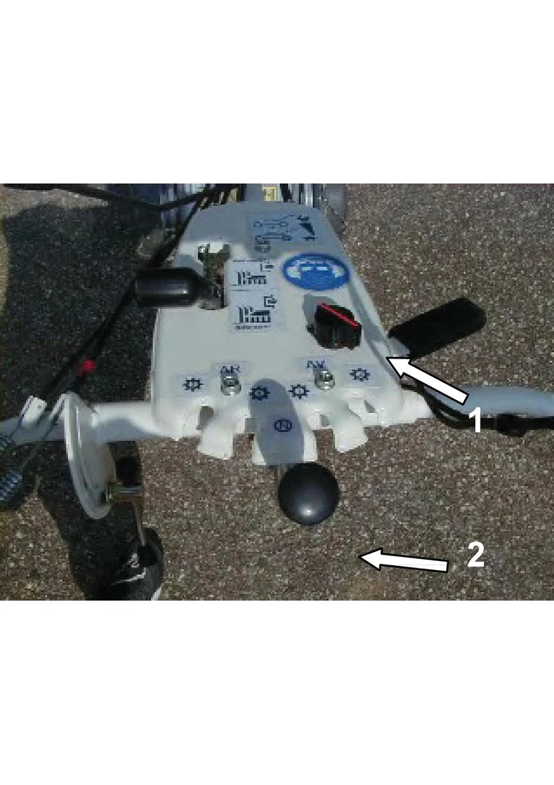 Rasaerba da pendenza Orec Spider Mower SP1000 - trazione 4X4 manubrio regolabile e telescopico