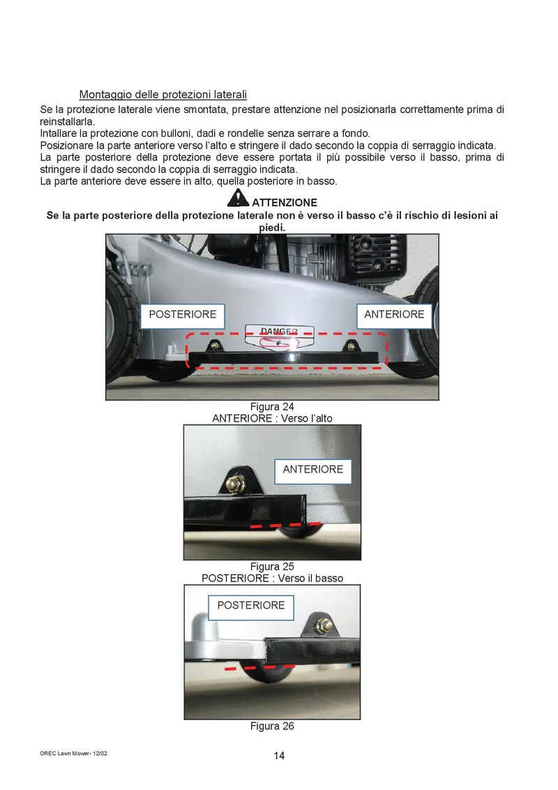 Rasaerba Orec GR537 PRO - trazionato 3 velocità - con piatto in alluminio e ALLESTIMENTO PRO