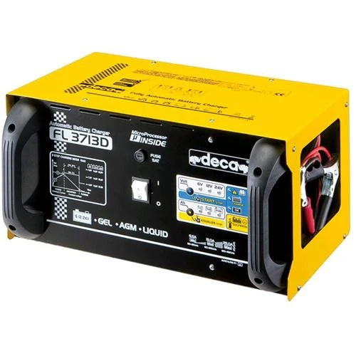 Caricabatterie mantenitore elettronico auto moto camion furgoni 6-12-24V Deca FL 3713D (carica max 37 A)