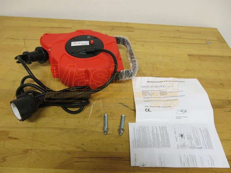 Avvolgicavo elettrico automatico 9 mt Ribimex PRDAE10
