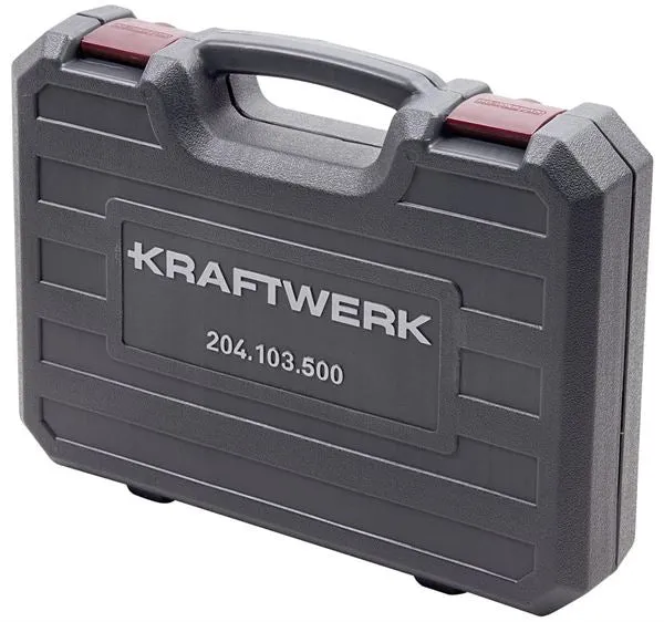 Kraftwerk 204.103.500 - Valigetta cassetta attrezzi completa di 96 utensili