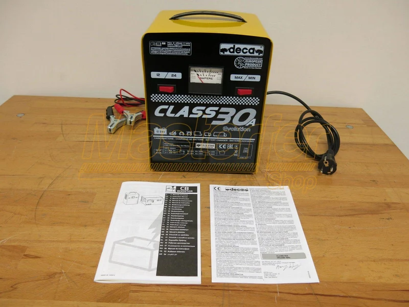 Caricabatterie elettromeccanico 12-24V Deca CLASS 30A (carica 30 A)
