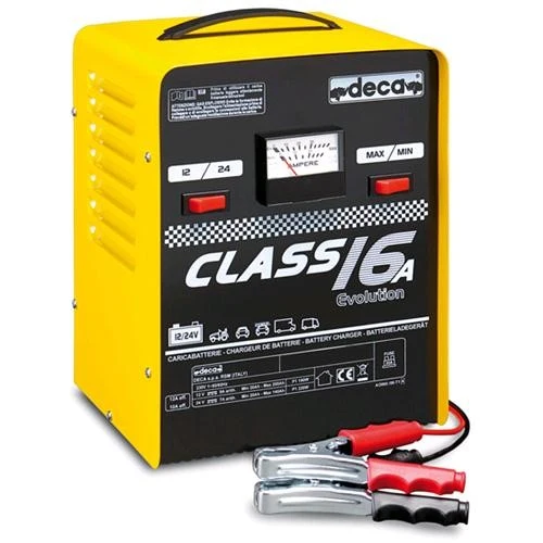 Caricabatterie elettromeccanico 12-24V Deca CLASS 16A (carica 12 A)