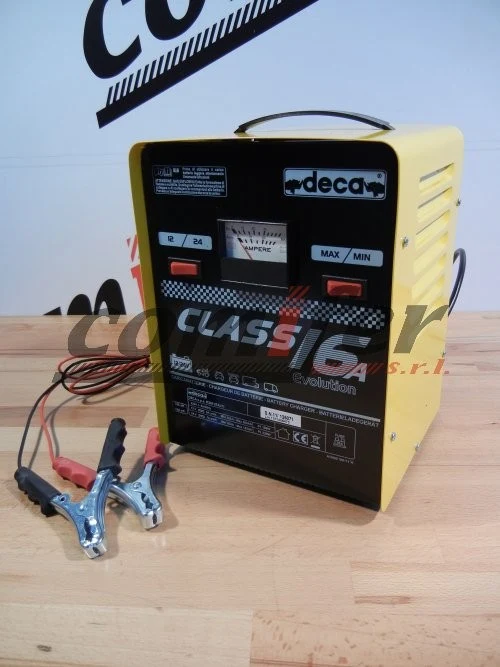 Caricabatterie elettromeccanico 12-24V Deca CLASS 16A (carica 12 A)