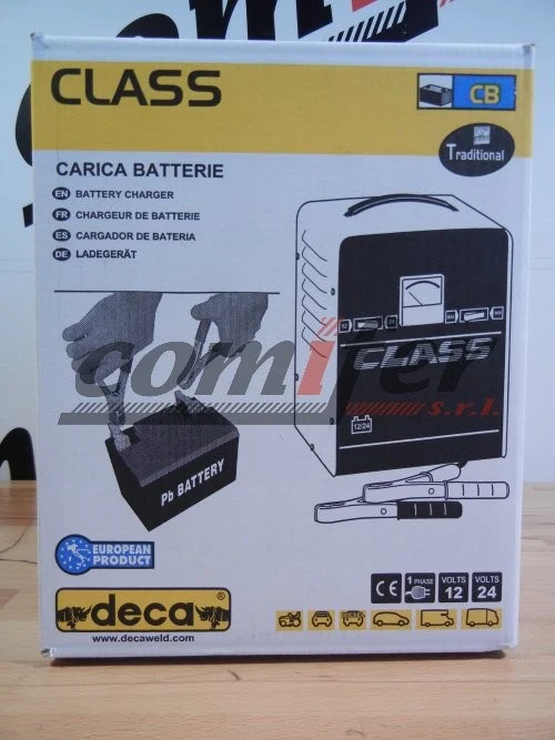 Caricabatterie elettromeccanico 12-24V Deca CLASS 16A (carica 12 A)