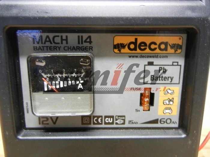 Caricabatterie elettromeccanico 12V Deca MACH 114 (carica 4 A)